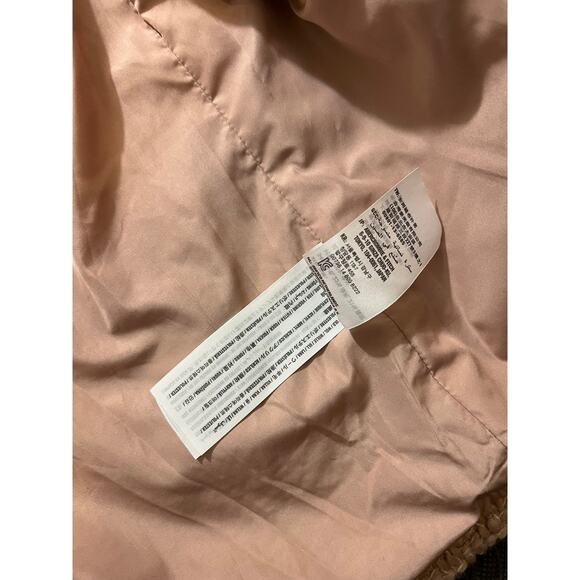 Abercrombie & Fitch A&F Pink Wool Coat Oversized Womens Size Medium - Picture 7 of 9
